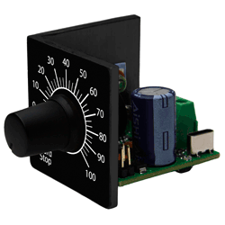 Particularidades del regulador de velocidad para el motor de corriente continua con escobillas BMD-12