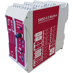 Smart Motor Devices develops new SMSD-Modbus programmable stepper motor controllers