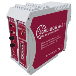 Brush DC motor controller BMD‑20DIN ver.2.1