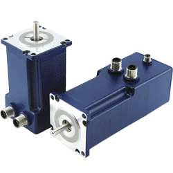 Motor paso a paso IP65 de bucle cerrado con codificador AS5918L4204-ENM24
